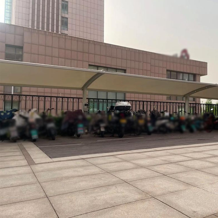 阳春市膜结构电动车棚