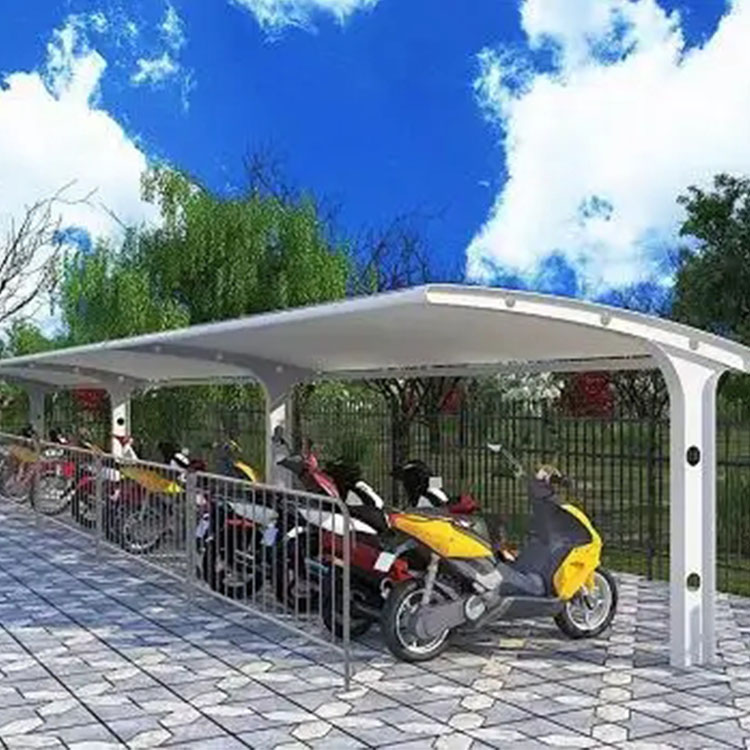 阳春市膜结构电动车棚